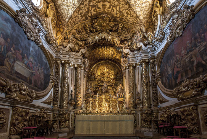 Interior da Igreja Matriz de Santo Antônio — Tiradentes MG